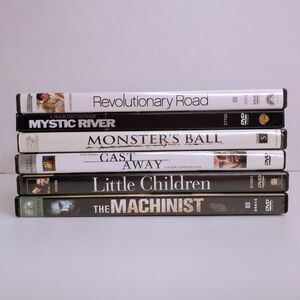 6 DVD Bundle Lot Y2K 2000s Academy Award Winner Nominees Prestige Dramas